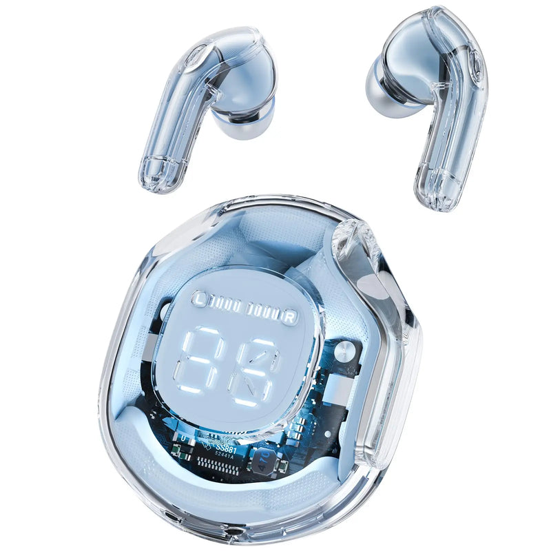 T8 TWS Bluetooth Earbuds com Display Digital LED, fone de ouvido sem fio para xiaomi, huawei, iphone fone de ouvido, hi fi, BT 5.3
